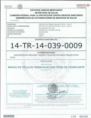 Certificate ITC